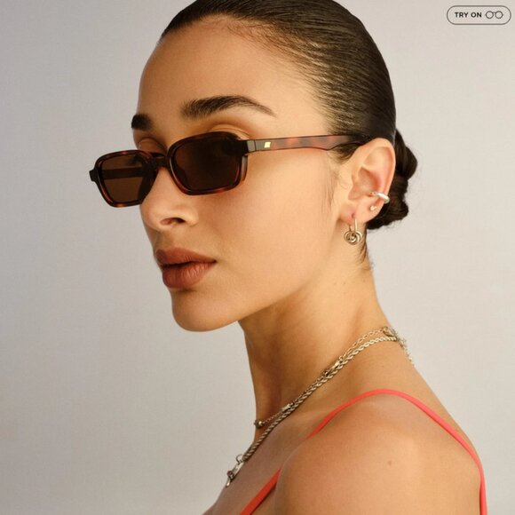 Le Specs Pilferer 2352103 Toffee Tortoise Frame Brown Lens Sunglasses 53-19-145 - Picture 6 of 16